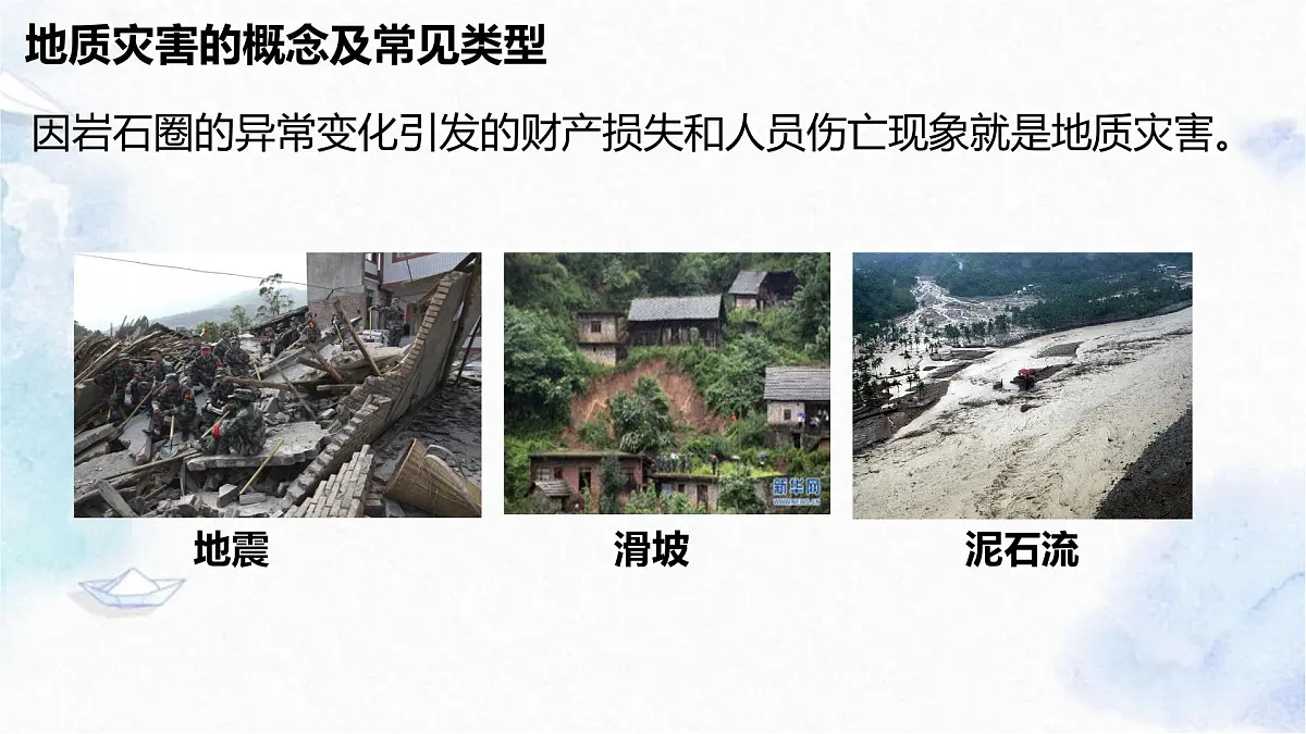 人教版 2019 高中地理必修一6.2 地质灾害课件 PPT第6页