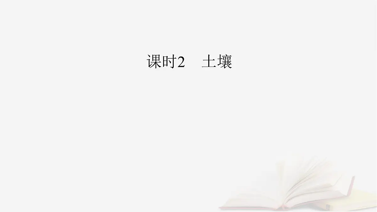 2026届高考地理一轮总复习第1部分自然地理第6章自然环境的整体性与差异性第1讲植被与土壤课时2土壤课件第4页