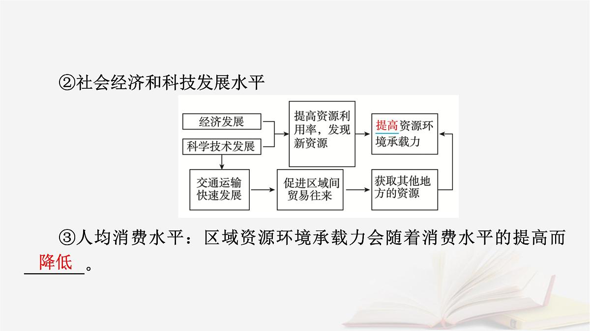 2026届高考地理一轮总复习第2部分人文地理必修第二册第8章人口第1讲人口分布与人口容量课时2人口容量与人口问题课件第8页