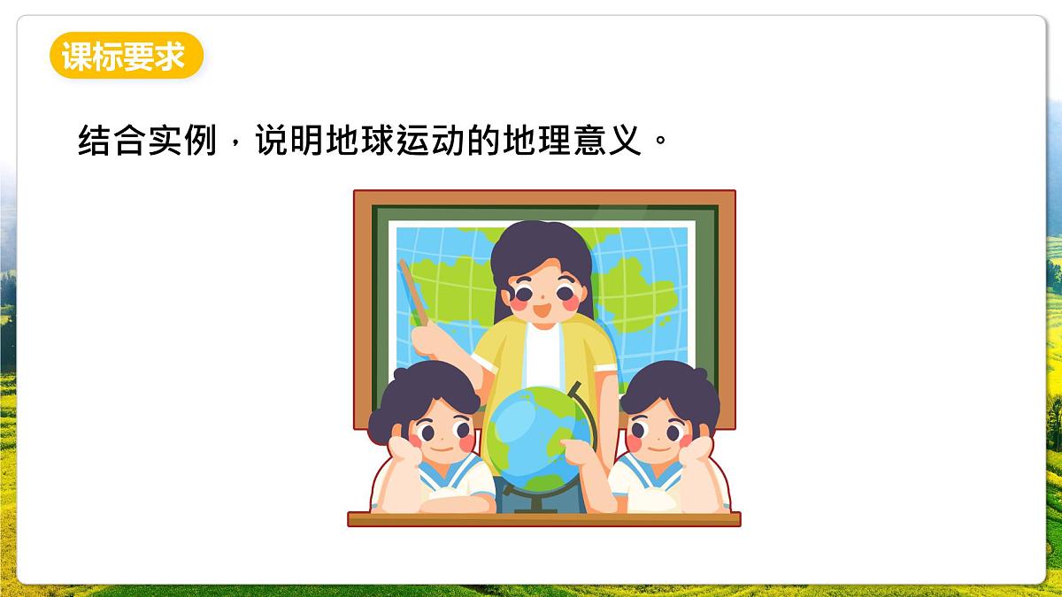 人教版(2019)高二地理上学期选择性必修一串讲1地球的运动 课件第2页