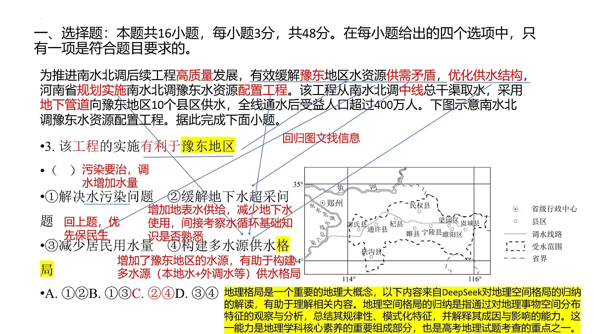 2025年高考地理真题完全解读(河南卷)课件PPT第4页