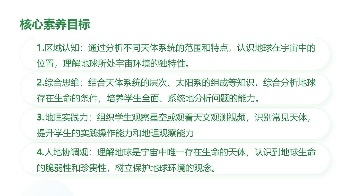 1.1.2地球所处的宇宙环境(教学课件)——高中地理中图版(2019)必修一第4页
