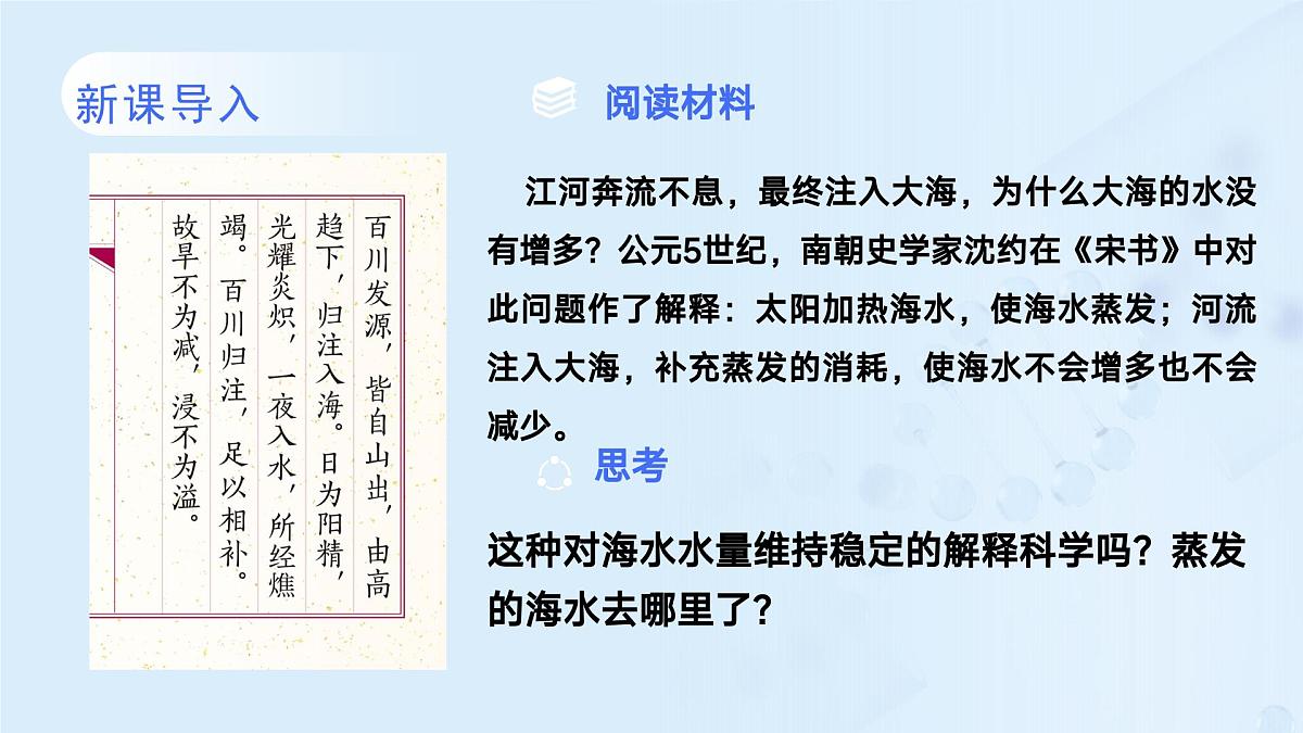 2.4 水循环过程及地理意义(教学课件)——高中地理中图版(2019)必修一第2页