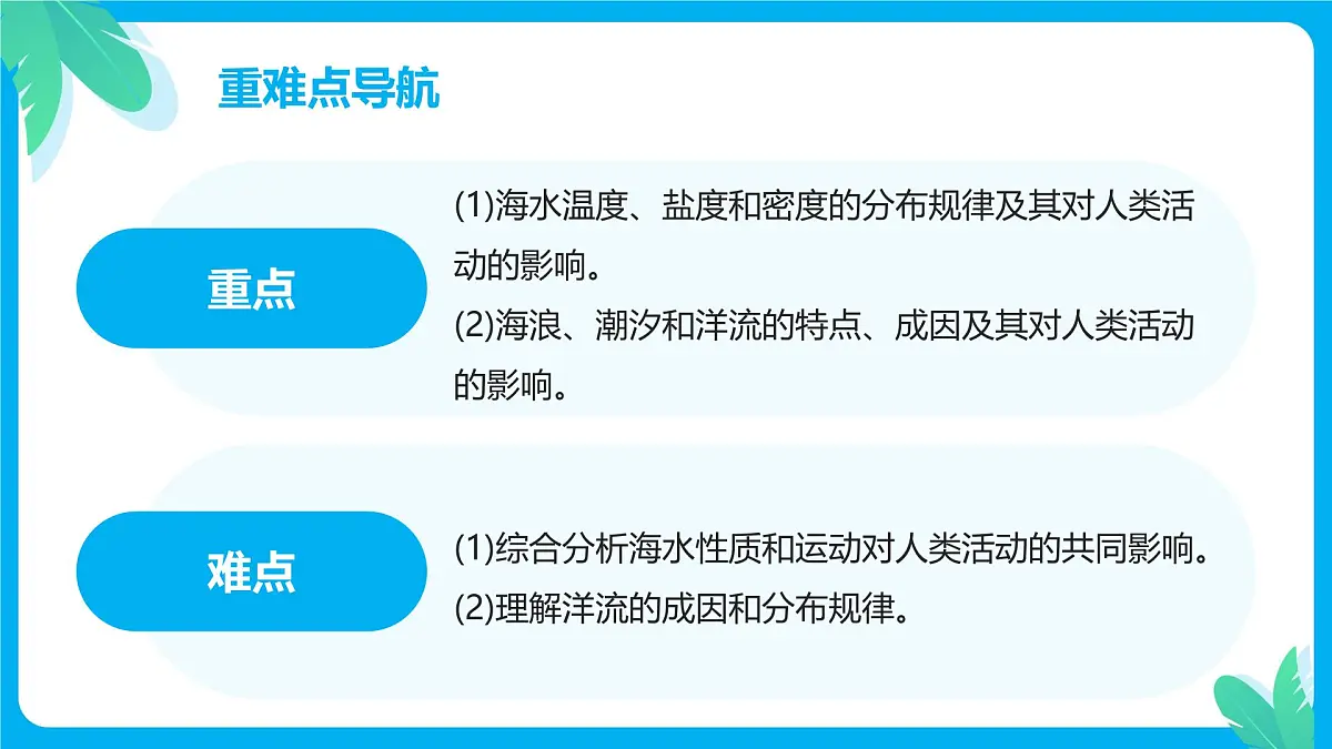 2.5.1海水的性质和运动对人类活动的影响(教学课件)——高中地理中图版(2019)必修一第4页
