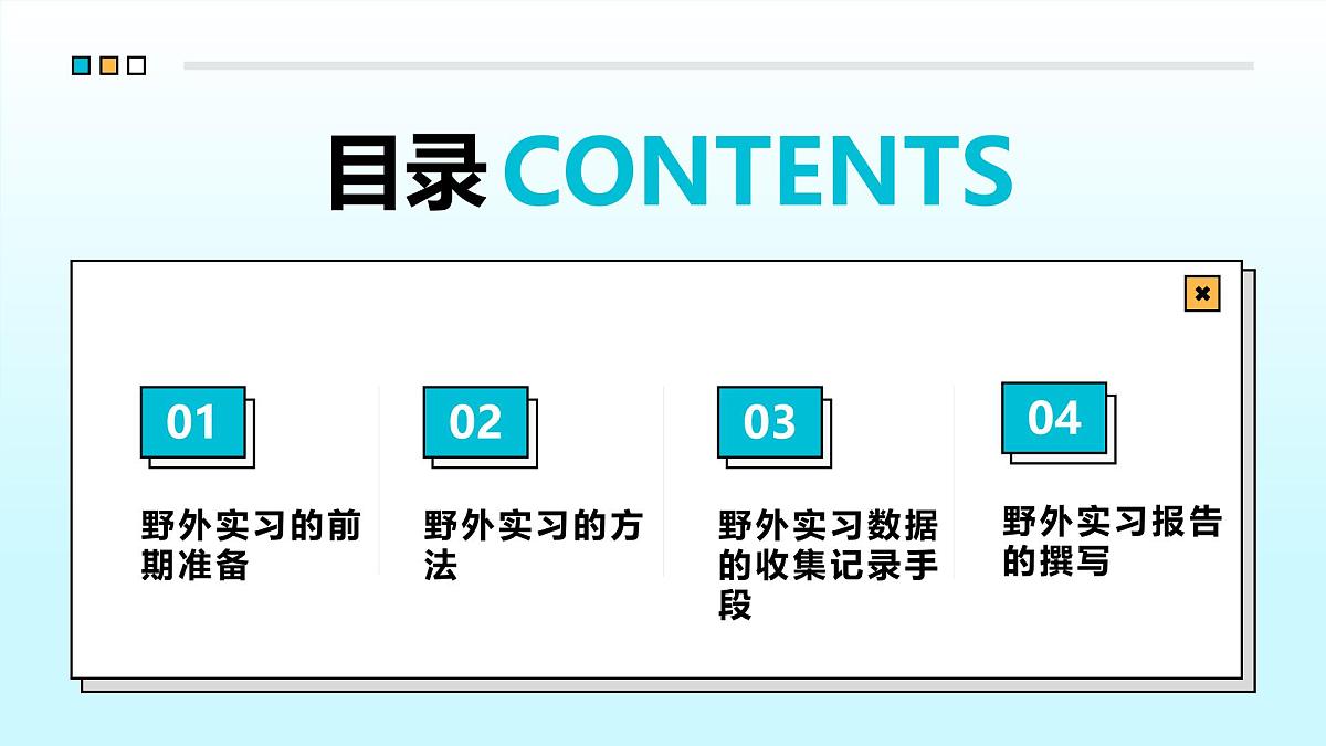 4.1 自然地理野外实习方法(教学课件)——高中地理中图版(2019)必修一第5页
