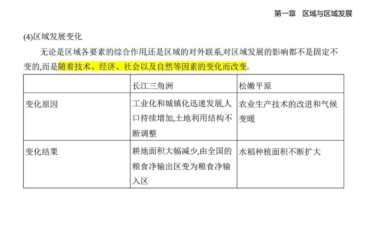 第二节 区域整体性和关联性知识点串讲课件-人教版地理高二上册(选必二)第7页