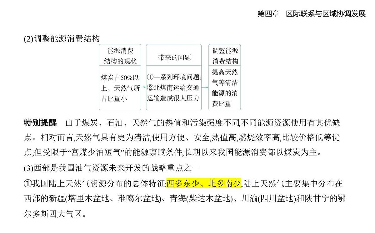 第二节 资源跨区域调配知识点串讲课件-人教版地理高二上册(选必二)第4页