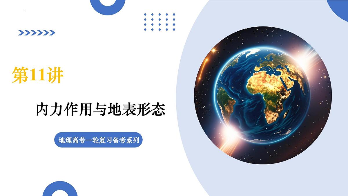 第11讲+内力作用与地表形态(复习课件)(上海专用)2026年高考地理一轮复习讲练测第1页