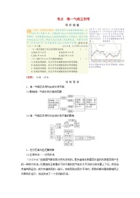 2026版高考地理一轮总复习析题导练第四章地球上的水第二讲海水的性质和运动海_气相互作用课时三海_气相互作用