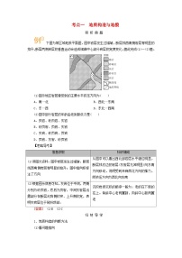 2026版高考地理一轮总复习析题导练第五章地表形态的塑造第二讲构造地貌的形成考点一地质构造与地貌