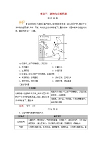 2026版高考地理一轮总复习析题导练第六章第二讲自然环境的整体性考点三动物与自然环境