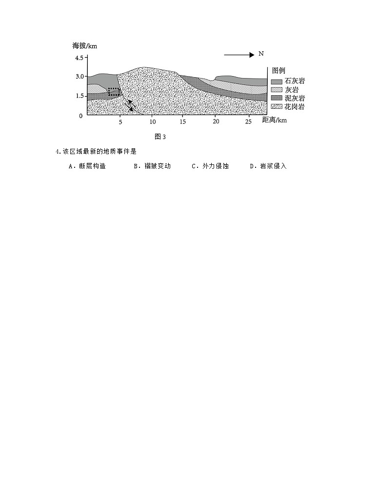 安徽省安庆市怀宁县高河中学2024-2025学年高二上学期1月期末考试地理试题(含答案)第2页