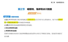 2.3喀斯特、海岸和冰川地貌-知識(shí)點(diǎn)串講課件+分層訓(xùn)練（含答案解析）湘教版高中地理高一上冊(cè)（必修一）