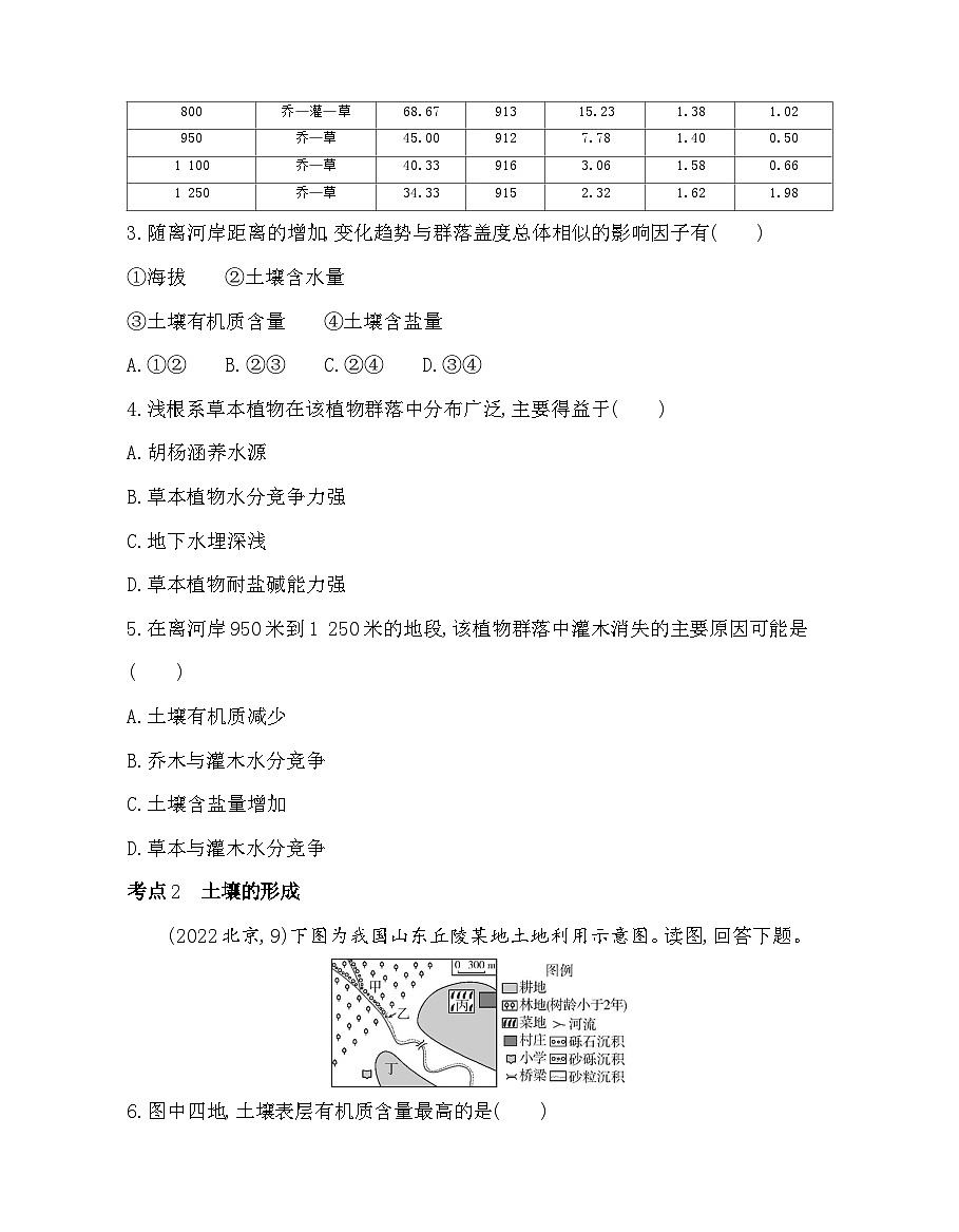 第五章综合拔高练(高考真题演练)(含答案解析)湘教版高中地理高一上册(必修一)第2页