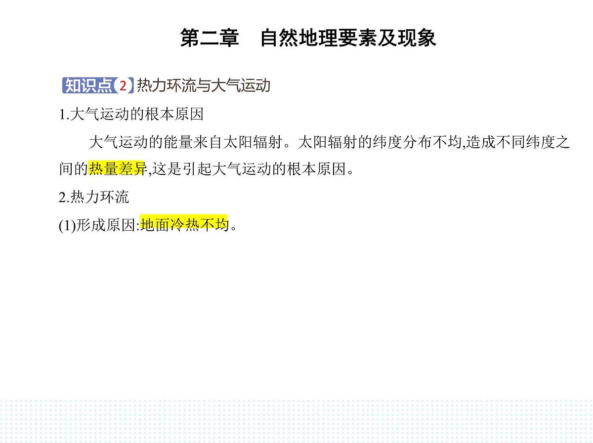 第三节 大气受热过程与热力环流-知识点串讲课件-中图版高中地理高一上册(必修一)第6页