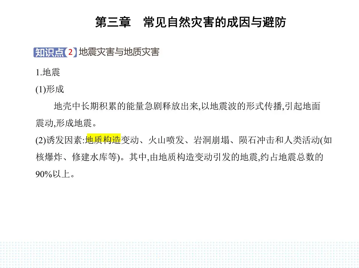 第一节 常见自然灾害及其成因-知识点串讲课件-中图版高中地理高一上册(必修一)第3页