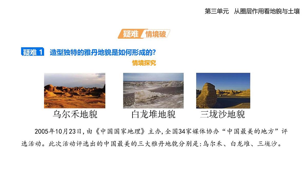 第二节 走进敦煌风成地貌的世界知识点串讲课件-鲁教版高中地理高一上册(必修一)第4页