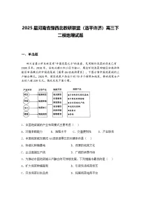 2025届河南省豫西北教研联盟（洛平许济）高三下二模地理试题（含答案解析）