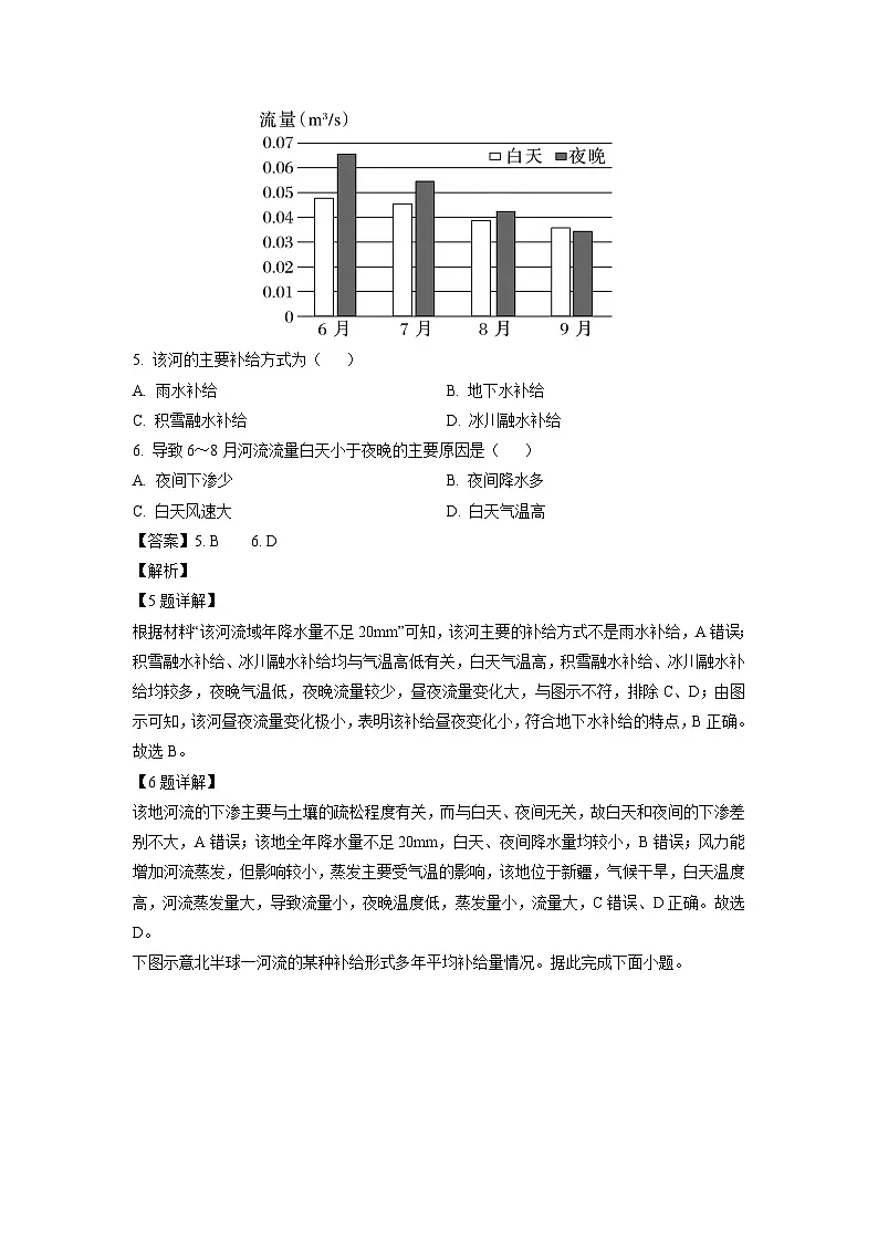 福建省宁德市某校2024-2025学年高二上学期第三次阶段测试地理试卷(解析版)第3页