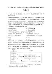 辽宁省丹东市2024-2025学年高二下学期期末教学质量监测地理试卷（学生版）