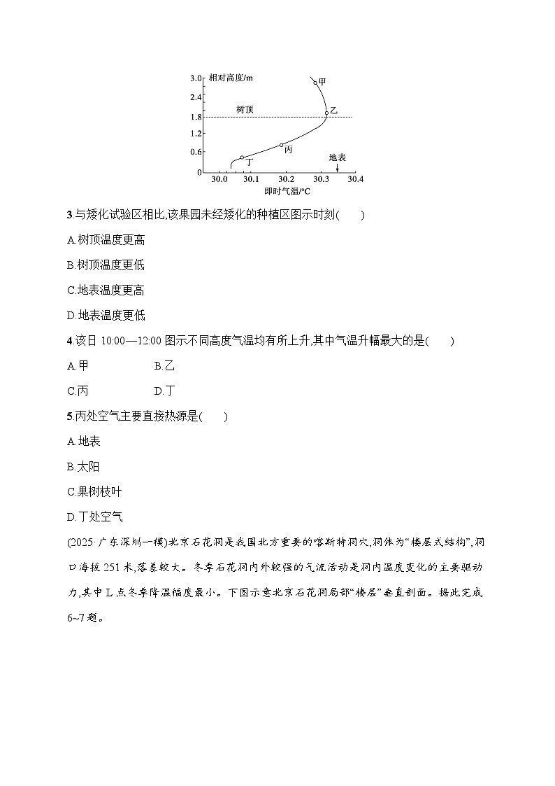 2026届高三地理二轮复习试题专题综合练2大气运动(Word版附解析)第2页