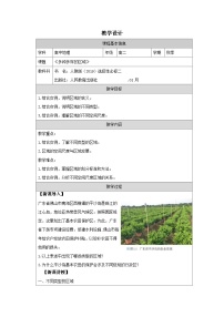 高中地理人教版 (2019)选择性必修2 区域发展多种多样的区域表格教案