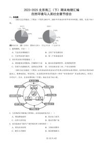 2023-2025北京高二（下）期末地理汇编：自然环境与人类社会章节综合