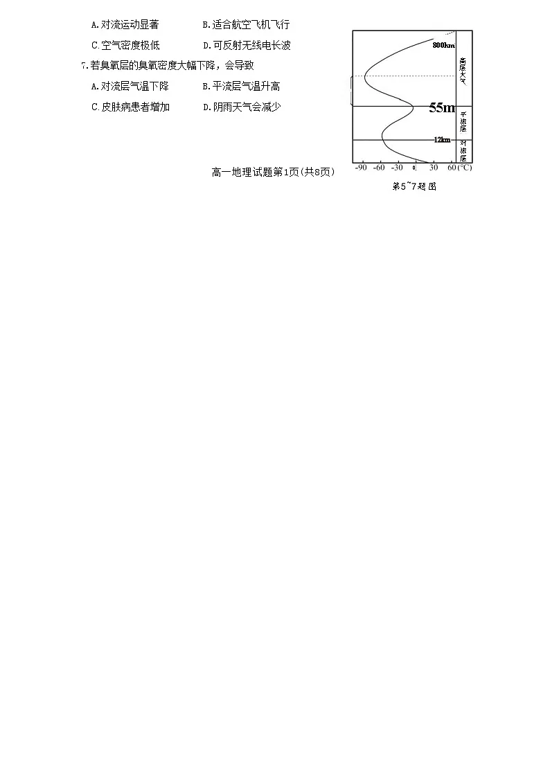 地理试题第2页