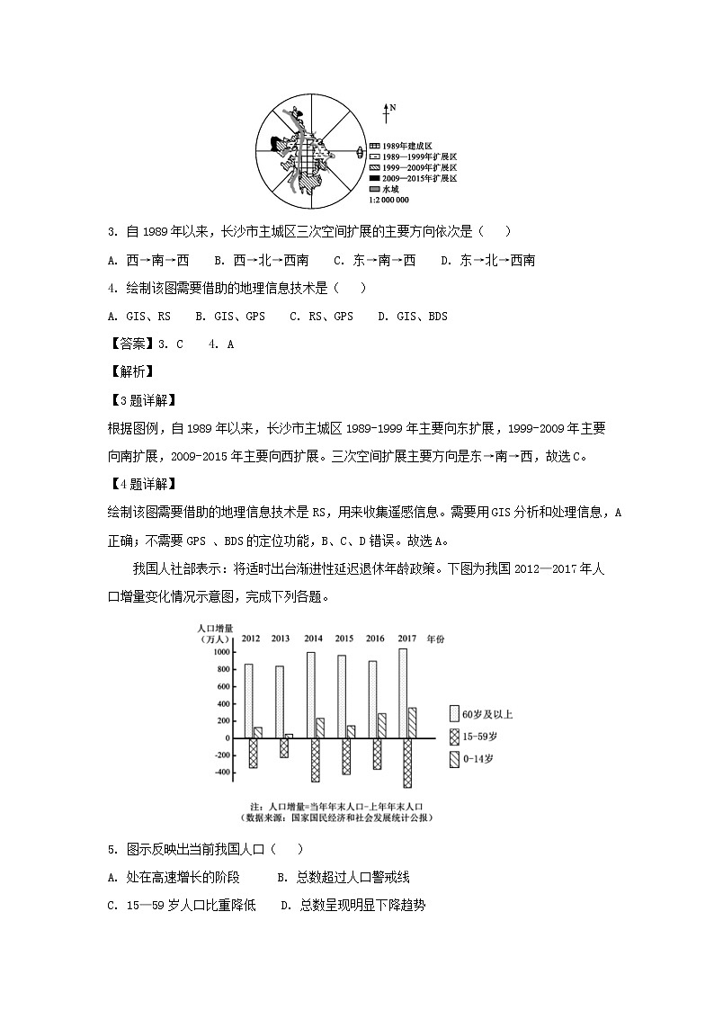 【地理】浙江省2019年4月普通高校招生选考科目考试仿真模拟03(解析版)02
