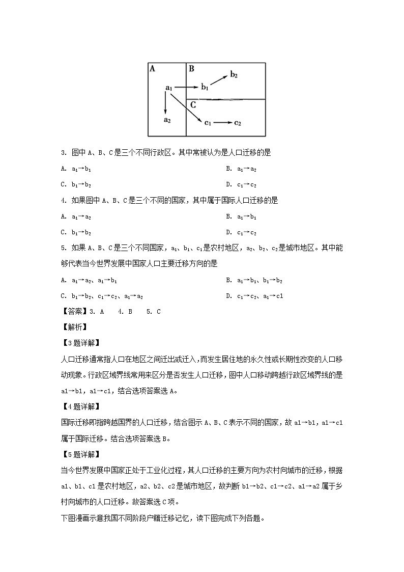【地理】湖南省怀化三中2018-2019学年高一下学期期末考试(解析版)02