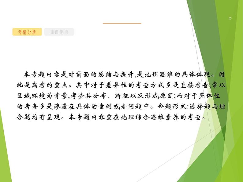2020山东新高考地理二轮复习 :专题四 地表形态的塑造 课件(53张)02