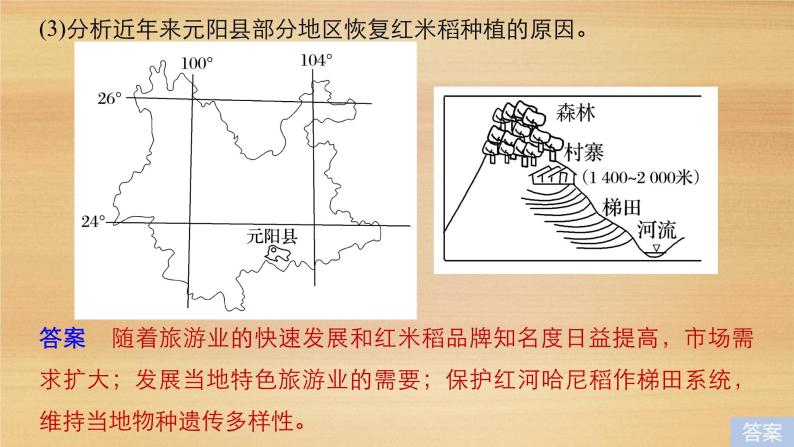 2019届二轮 复习课件：专题八 农业区位与区域农业可持续发展 常考点二 课件(32张 )（全国通用）07