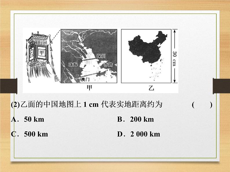 2020届 二轮复习 微专题突破 :微专题一 地图及其应用(通用) 课件(67张)04