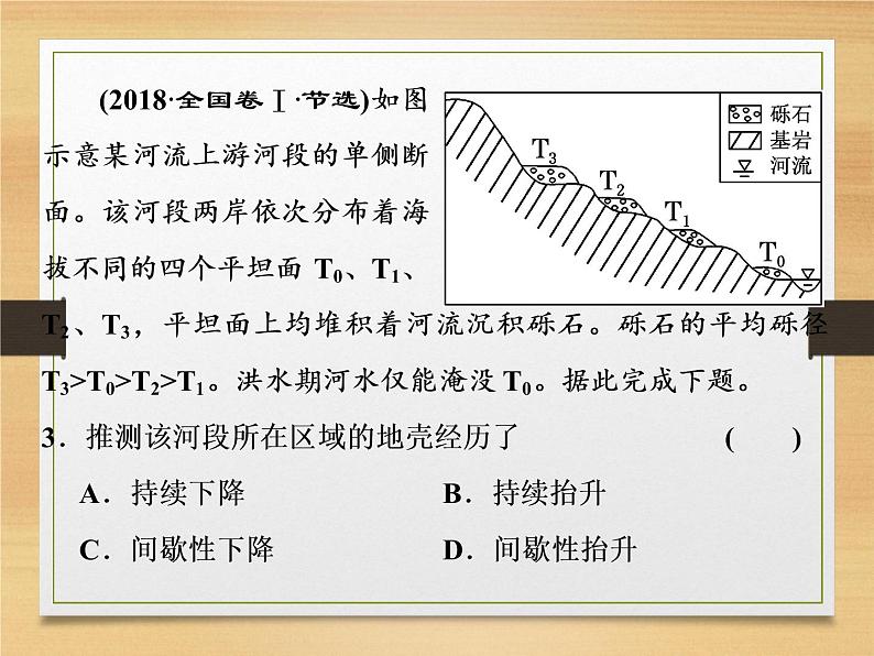 2020高考地理微专题突破课件:微专题八 内力作用与地貌 (通用)课件(54张)07