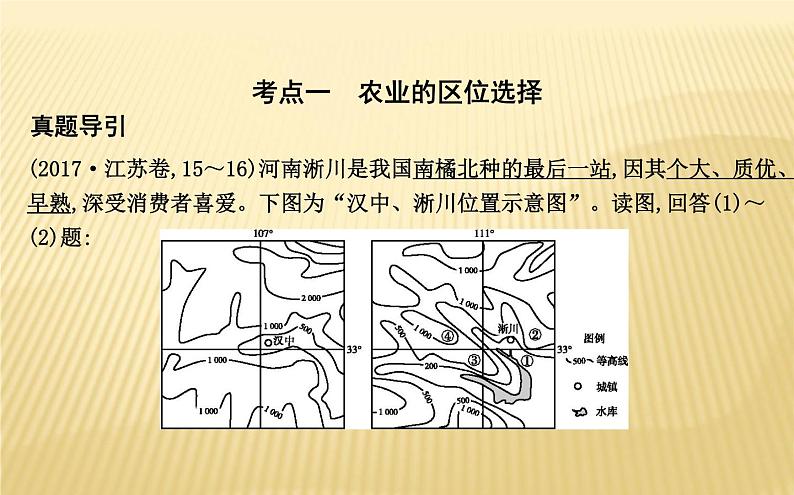 2018届 二轮复习 专题七 农业 课件(37张)(全国适用)05