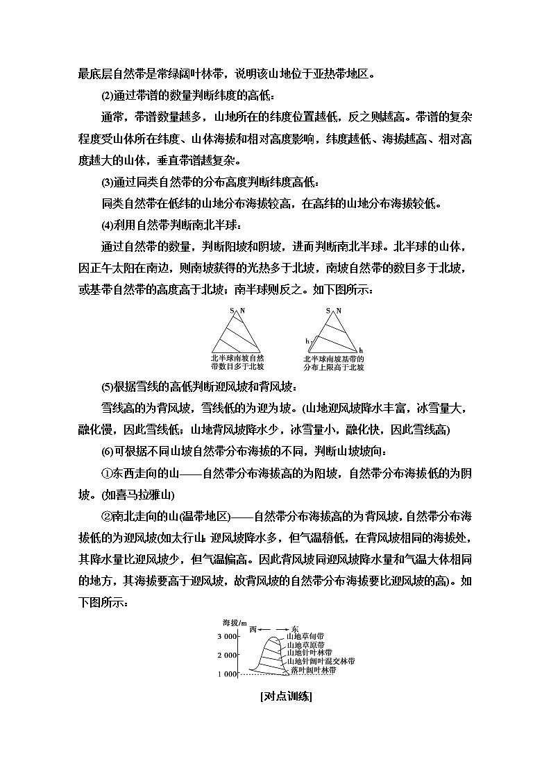 地理中图版必修1教师用书:第3章章末小结与测评03