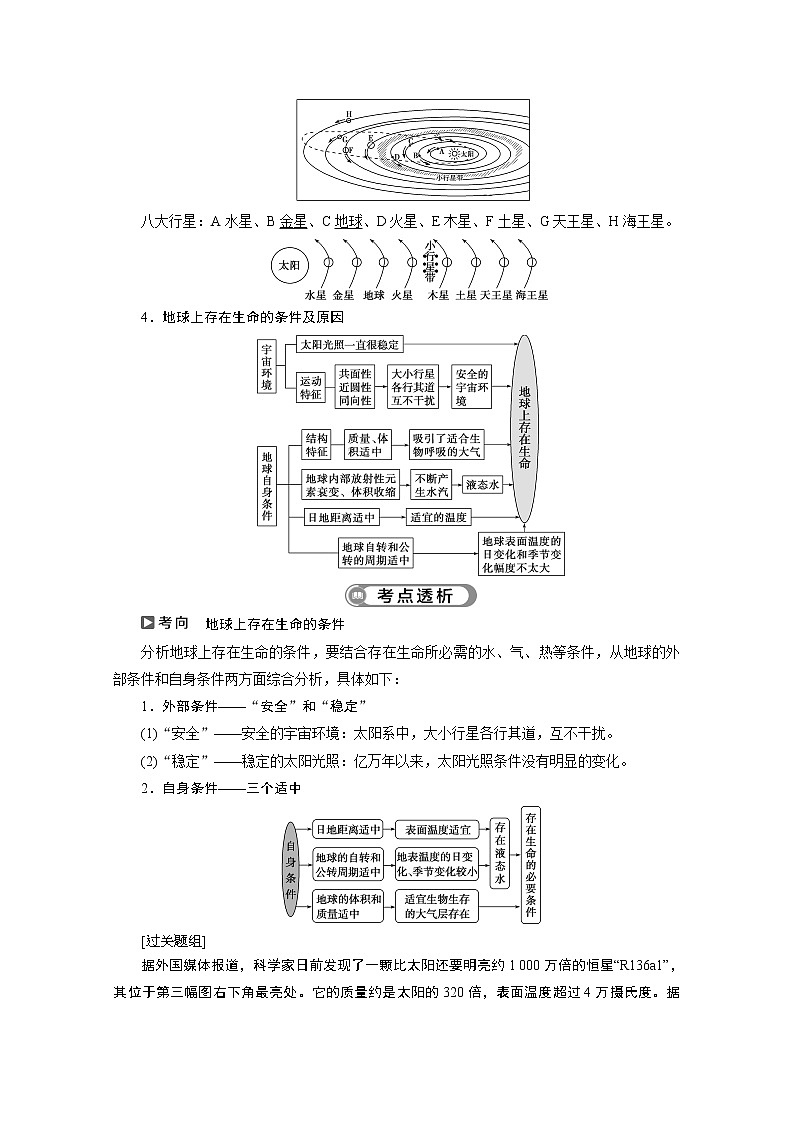 2020浙江高考地理二轮讲义:专题一 宇宙中的地球02