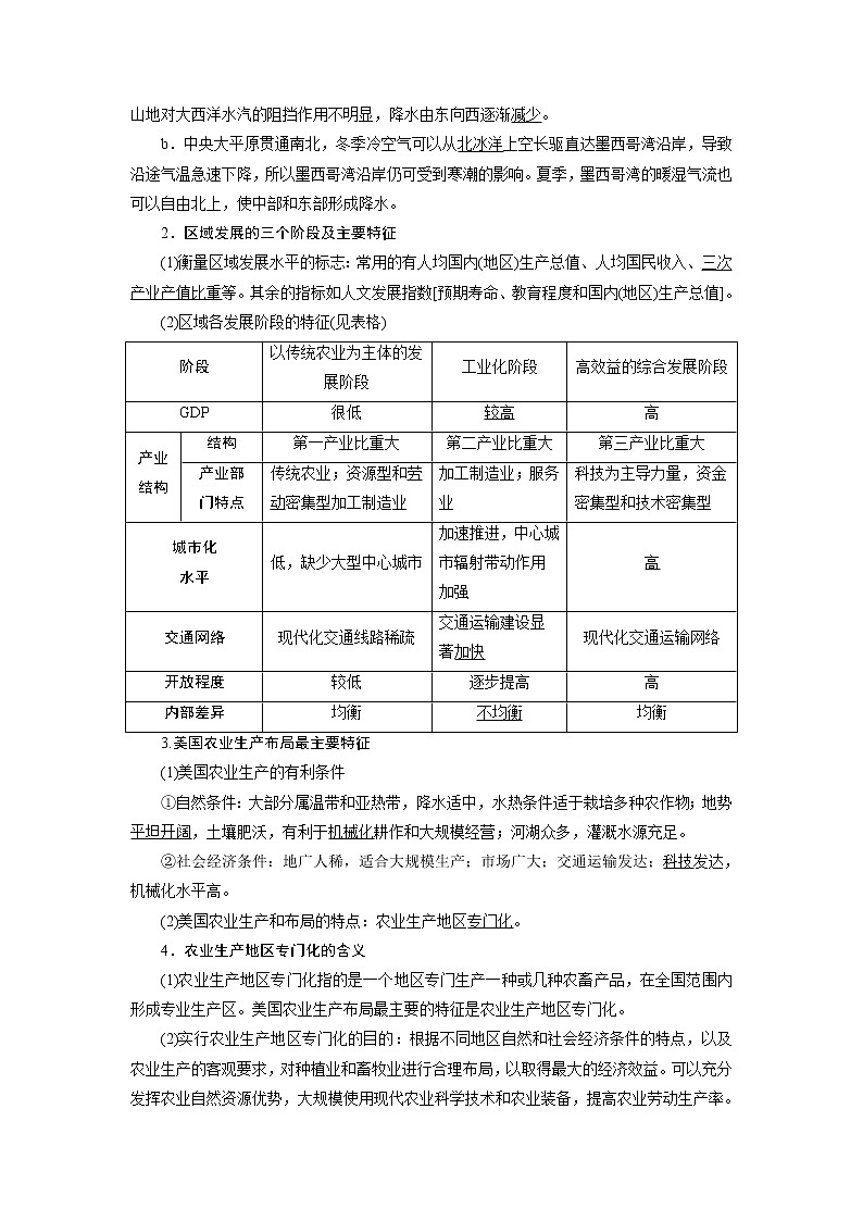 2021版浙江新高考选考地理一轮复习教师用书:第31讲 认识国家第2页