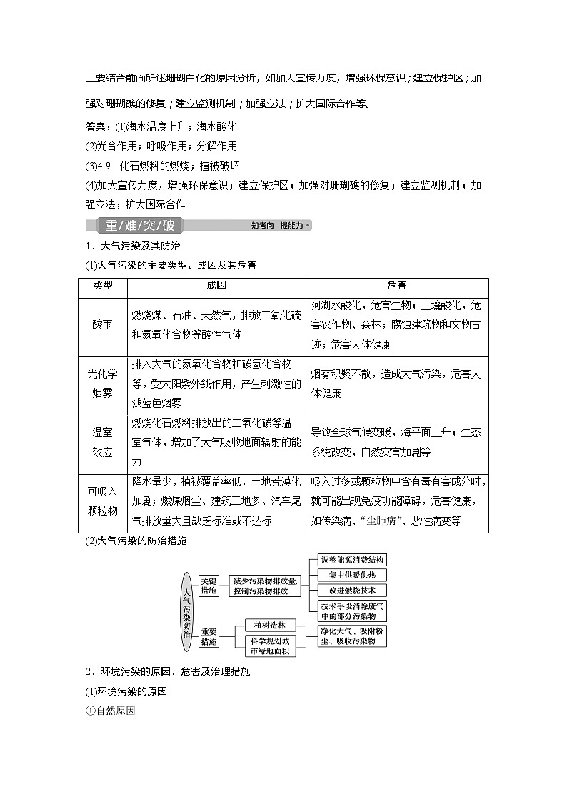 2021版高考地理(中图版)一轮复习教师用书:第41讲 环境污染与防治02