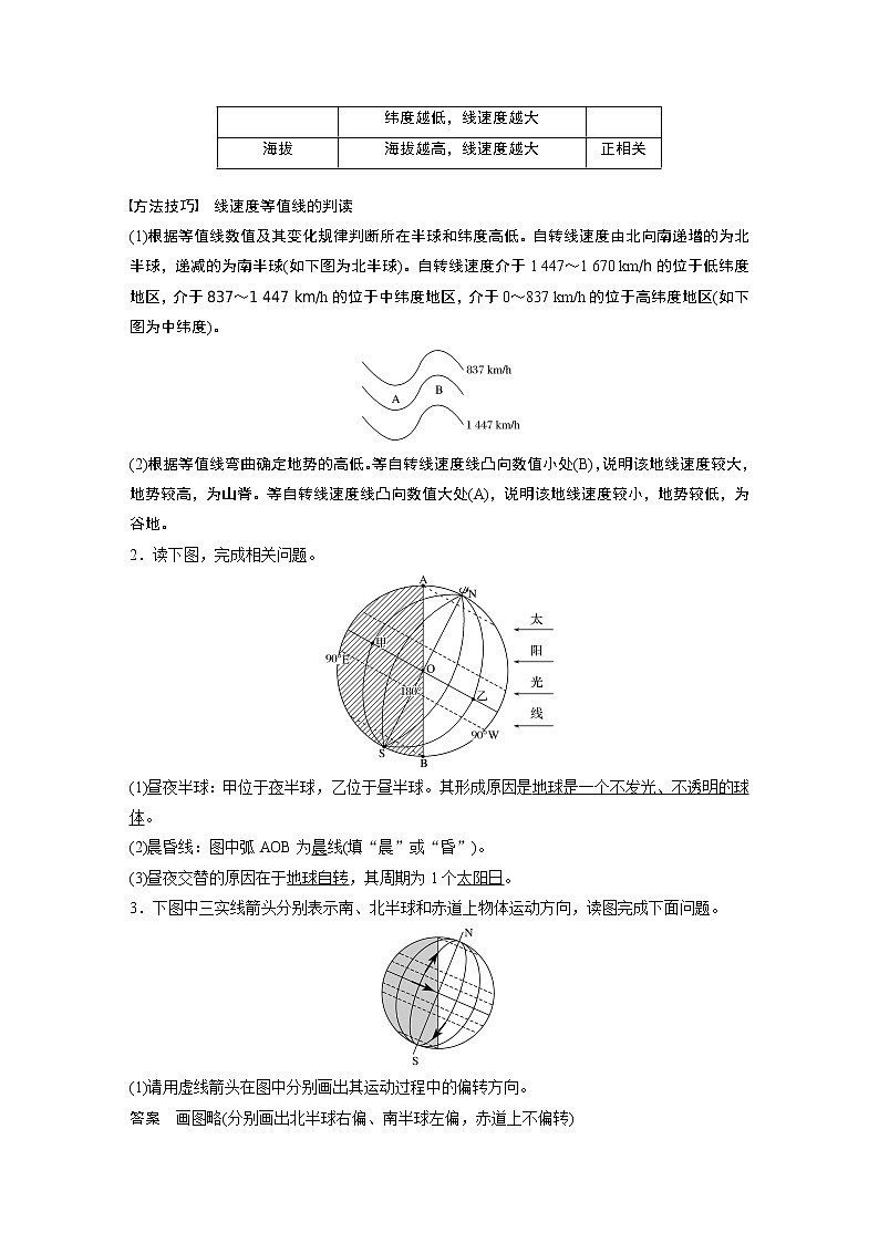 2020版地理新导学大一轮人教新高考(鲁京津琼)讲义:必修①第二章行星地球第4讲02