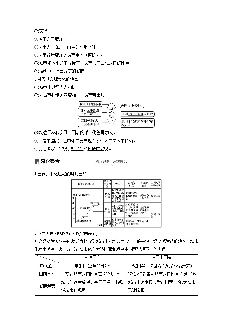 2020版地理新导学大一轮鲁教新高考(鲁京津琼)讲义:第二册 第二单元 城市与地理环境第20讲02
