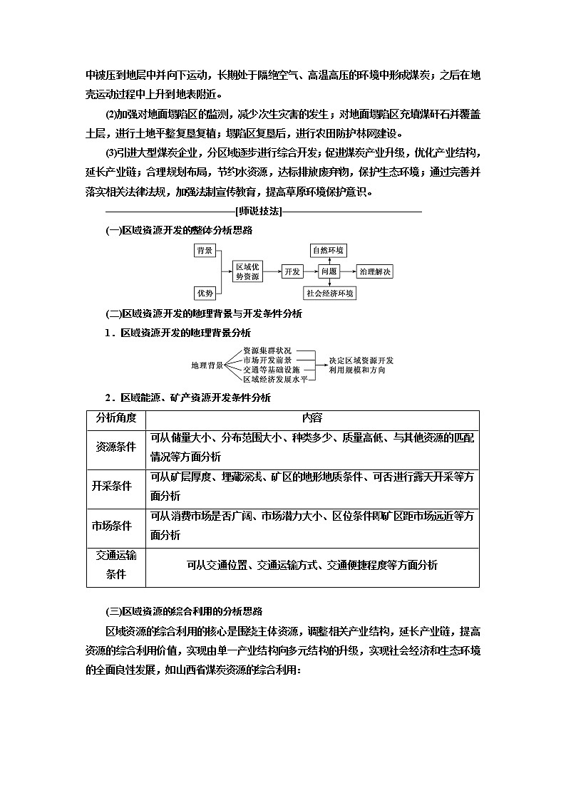 2020版高考新创新一轮复习地理通用版学案:第四部分第三讲 第2课时 共性归纳实践应用02