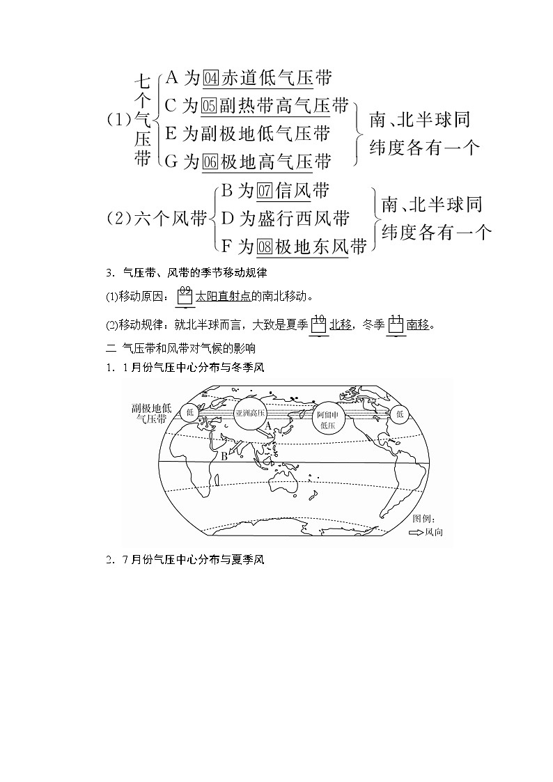 2020高三地理一轮复习提分教程(湘教版)讲义:必修1第2章自然环境中的物质运动和能量交换第4讲02