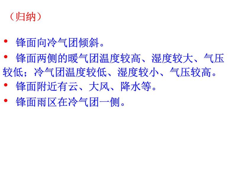 高中地理人教版必修一课件 2.3 常见天气系统课件（共25 张PPT）06