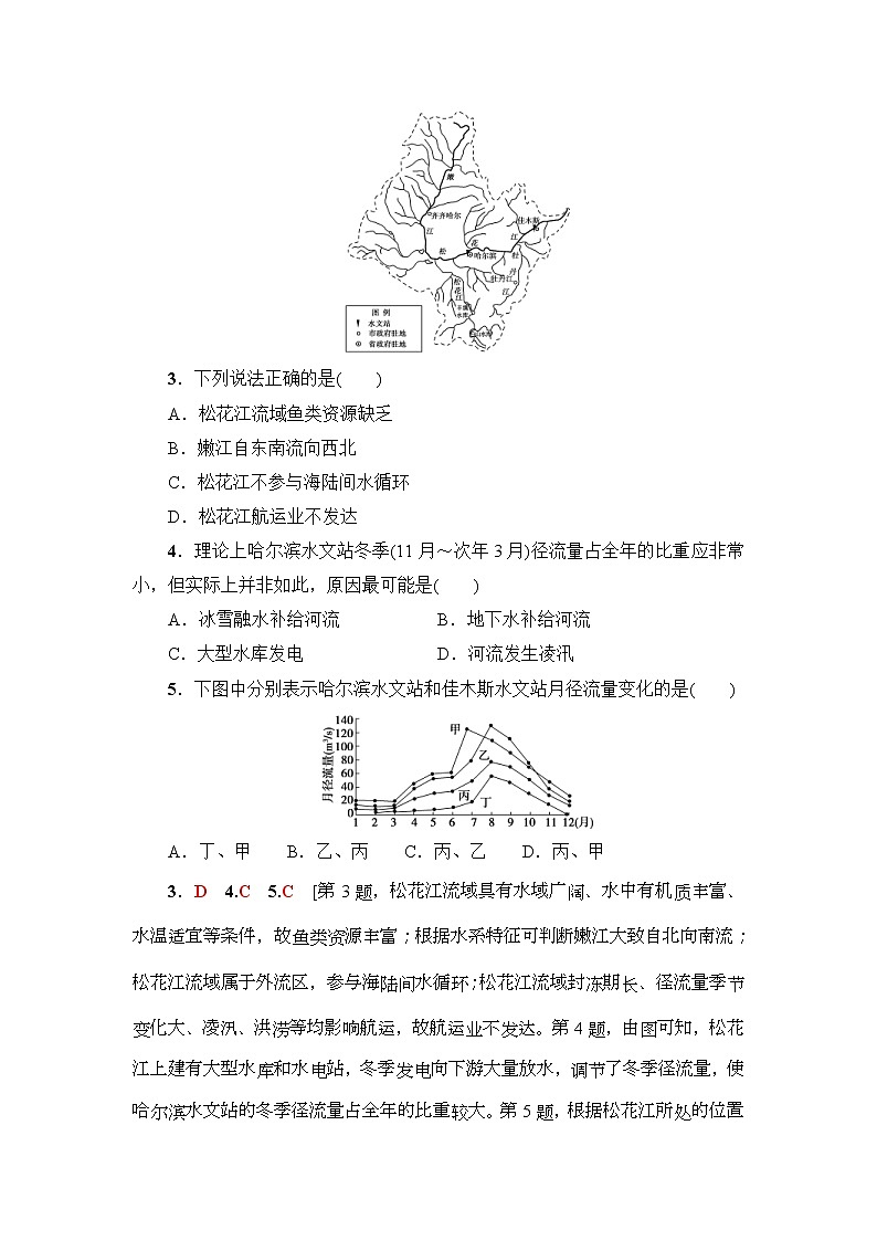 2019届高考地理一轮复习课后集训10《自然界的水循环和水资源的合理利用》(含解析)第2页