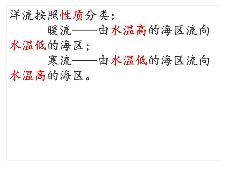 3.2大规模的海水运动 -人教版必修一高中地理课件07
