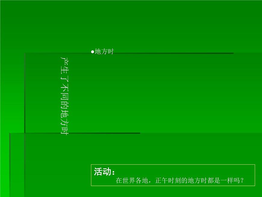 人教版高中地理必修一：1.3地球自轉(zhuǎn)地理意義之時(shí)間計(jì)算（共16張PPT）課件第3頁