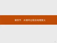 高中中图版 (2019)第四节 水循环过程及地理意义教学演示ppt课件