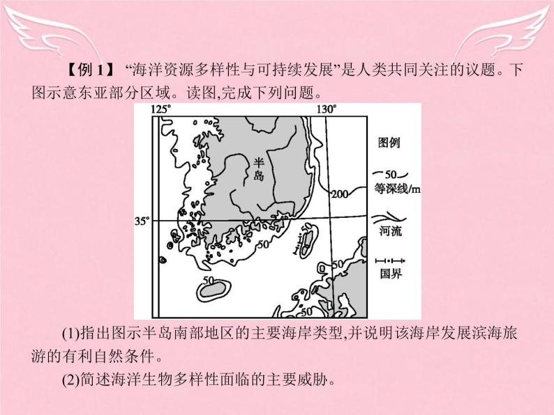 高中地理 第二章 海岸与海底地形本章整合课件 新人教版选修205