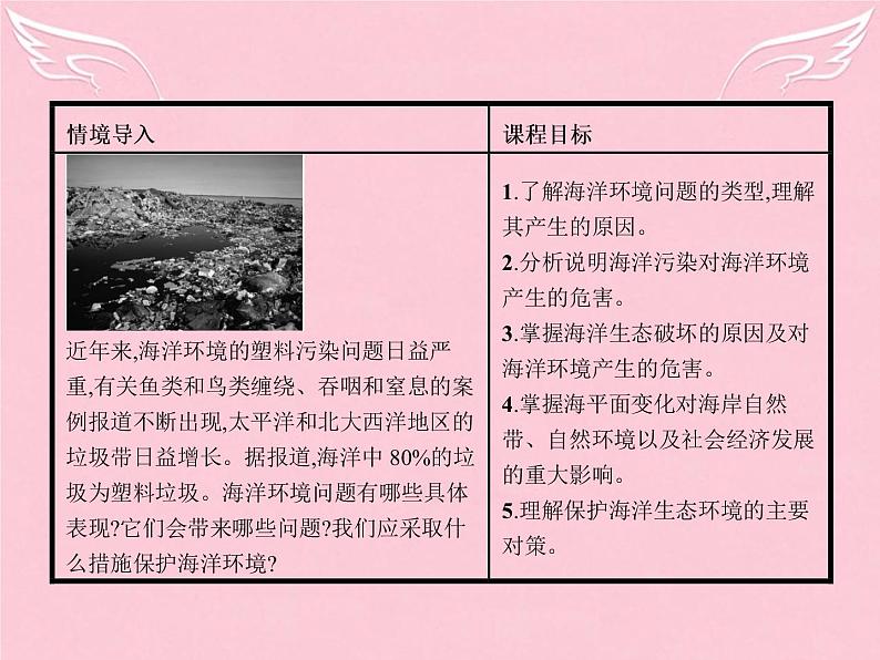 高中地理 6.2 海洋环境问题与环境保护课件 新人教版选修202